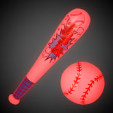 LED Inflatable Baseball & Bat Set